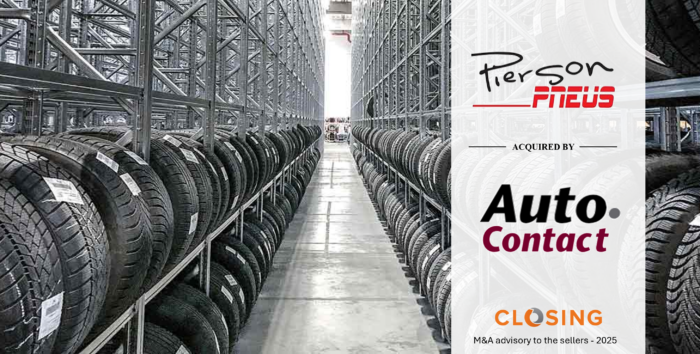 Closing a accompagné les actionnaires de Pneus Pierson dans la transaction menant à l'intégration à Auto Contact.